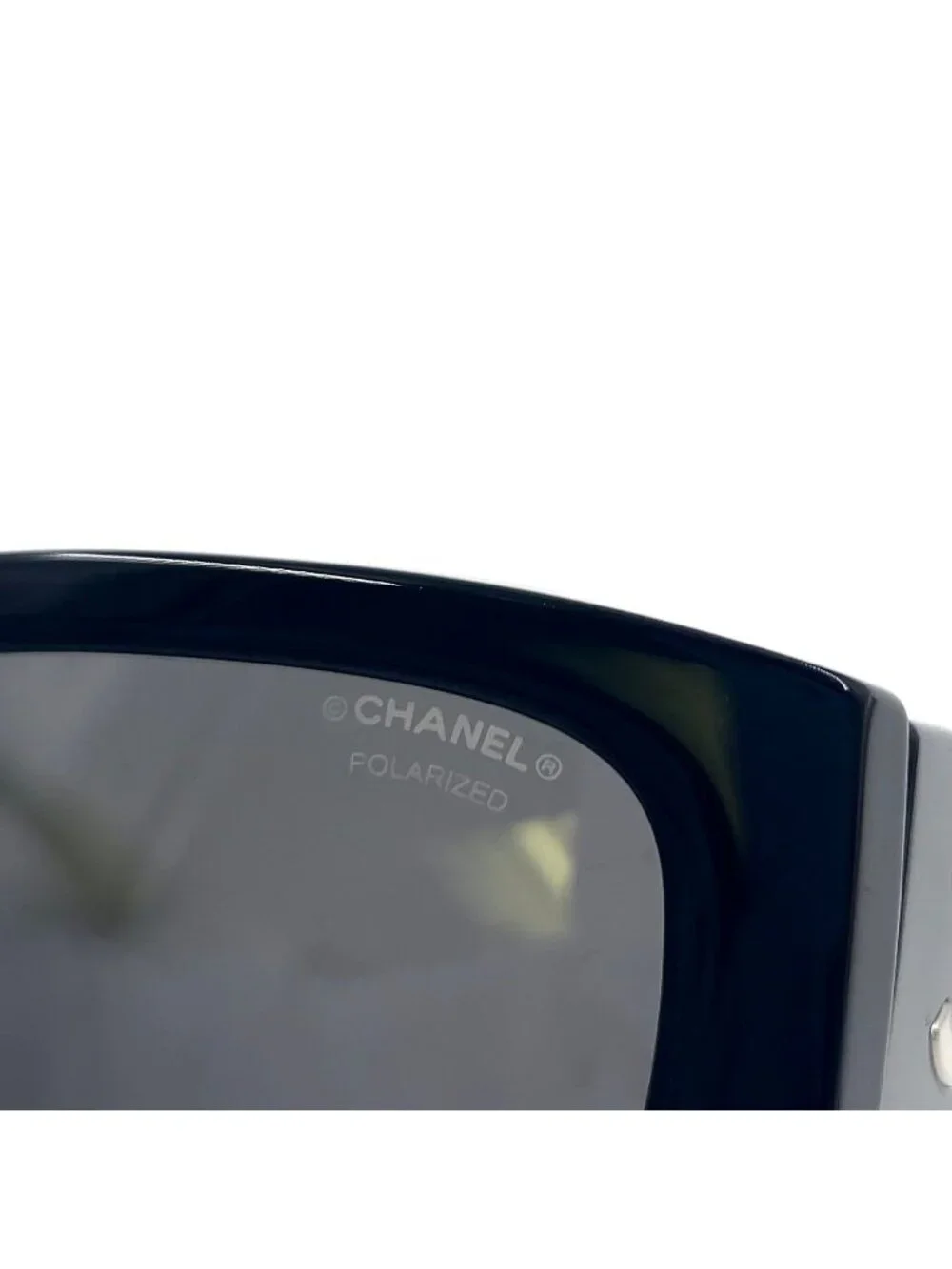 Chanel Rectangle Eyewear Black